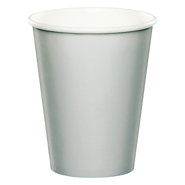 Touch Of Color Shimmering Silver Cups, 9oz, 240PK - 56106B