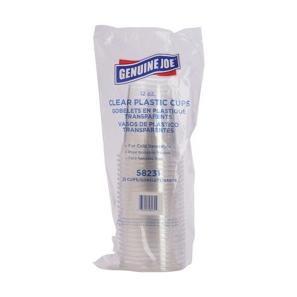 Geniune Joe CUP, COLD, 12OZ, CLR, 20PK - GJO58231CT
