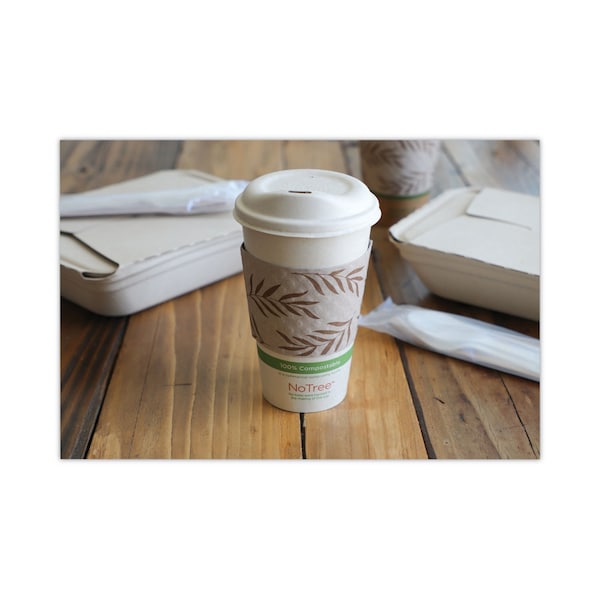 World Centric Hot Cup Sleeves, Fits 10, 12, 16, 20 oz Cups, Natural, PK1000 - SLPALG