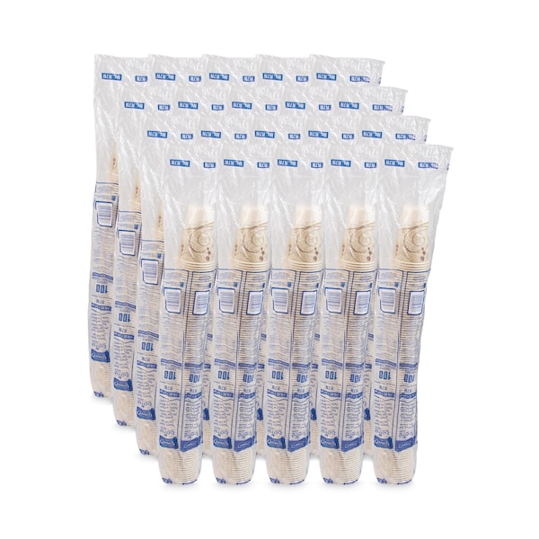 Dart Waxed Paper Cold Cups, 7 oz, Symphony Design, PK2000 - R7N-J8000