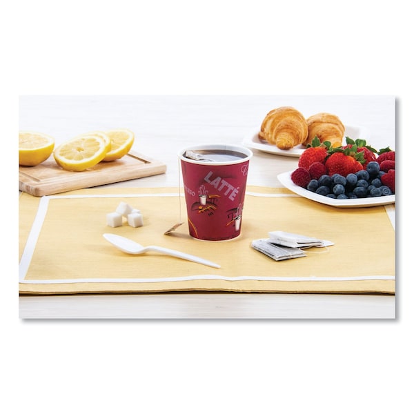 Dart Solo Bistro Design Hot Drink Cups, Paper, 10oz, PK1000 PK - 370SI-0041