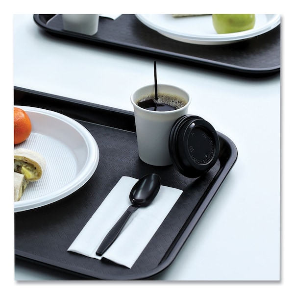 Boardwalk Hot Cup Lids, Fits 8 oz Hot Cups, Black, PK1000 - HOTBL8