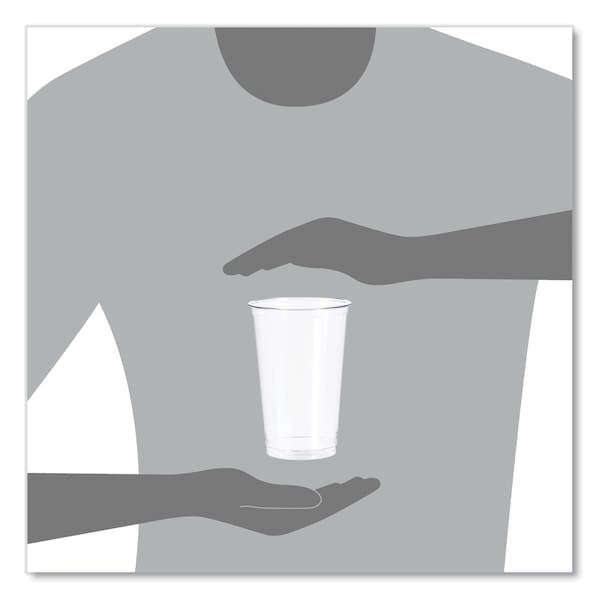 Dart Ultra Clear PETE Cold Cups, 20 oz., PK1000 - TN20
