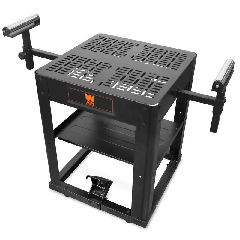 Soporte de herramienta para cepillo y sierra ingleteadora de uso múltiple con rodillos de extensión - MSA658T
