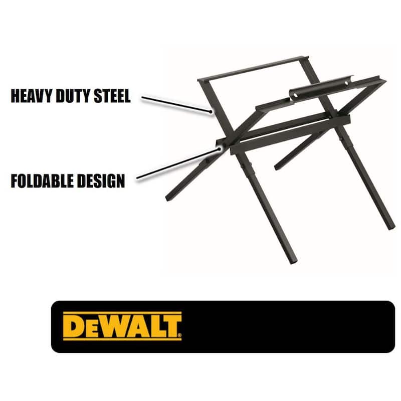 Soporte para sierra de mesa compacta de 10 pulgadas para sitio de trabajo - DW7451 de DEWALT