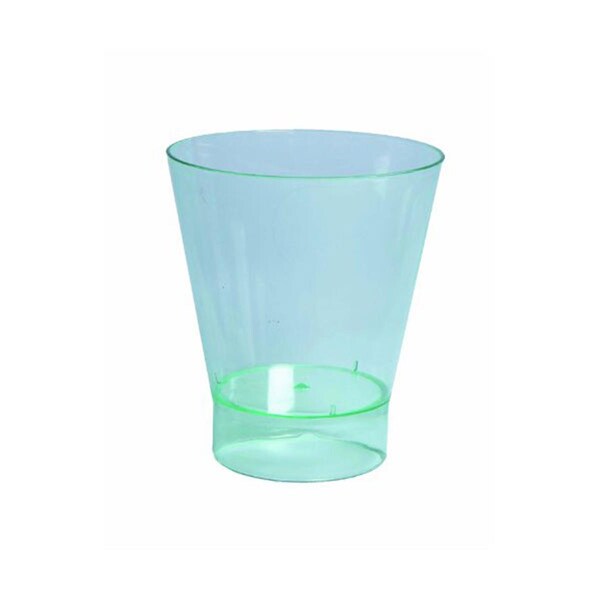 Packnwood Pavlos Transparent Green Cup - 6 Oz., 200PK - 209MBPAVLOS