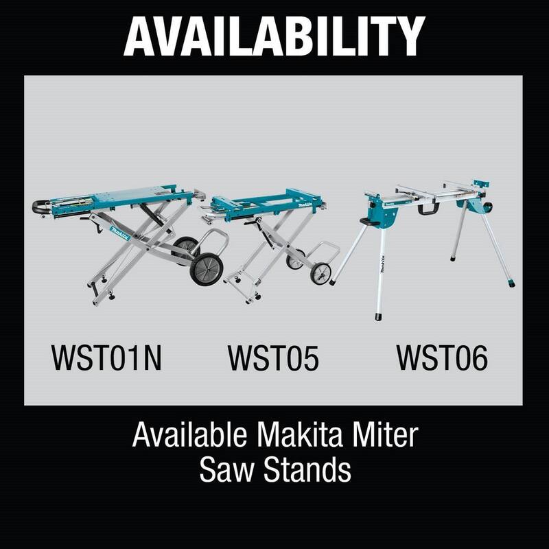 Soporte para sierra ingletadora en el lugar de trabajo - WST05 de Makita