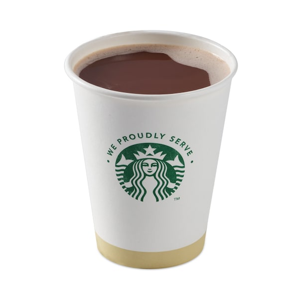 Starbucks Hot Cups, 12oz, White with Green Logo, PK1000 - 438582