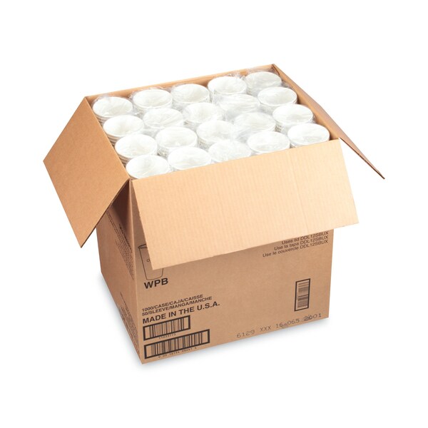 Starbucks Hot Cups, 12oz, White with Green Logo, PK1000 - 438582