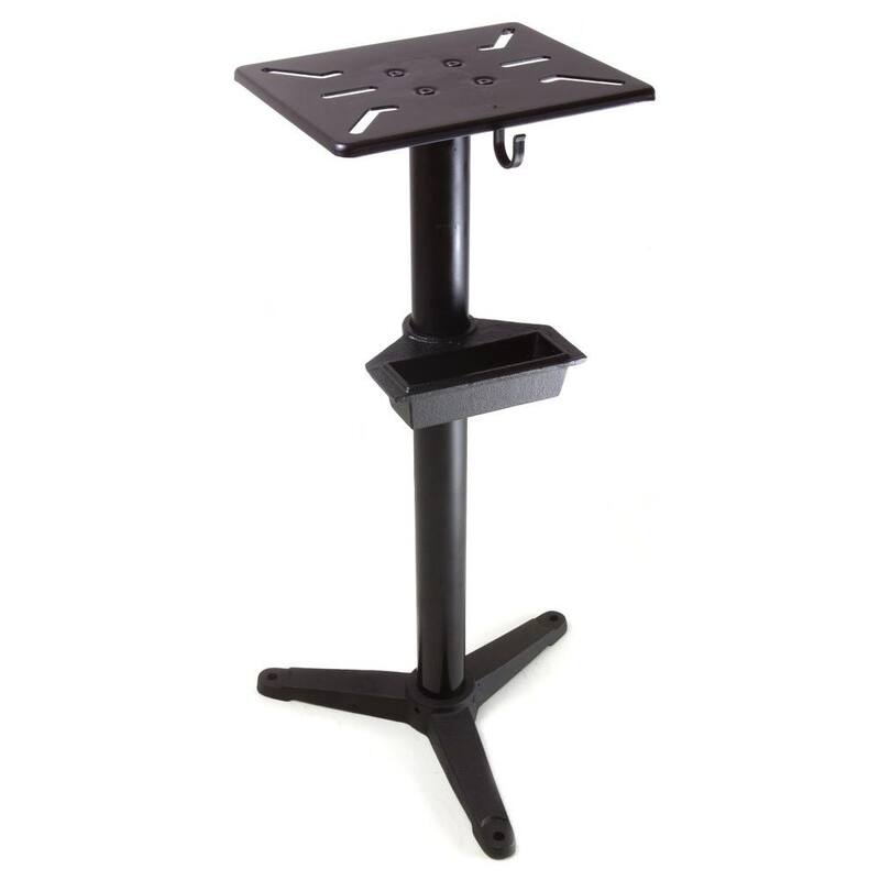 Soporte de pedestal para amoladora de banco de hierro fundido WEN con olla de agua - 4288T.