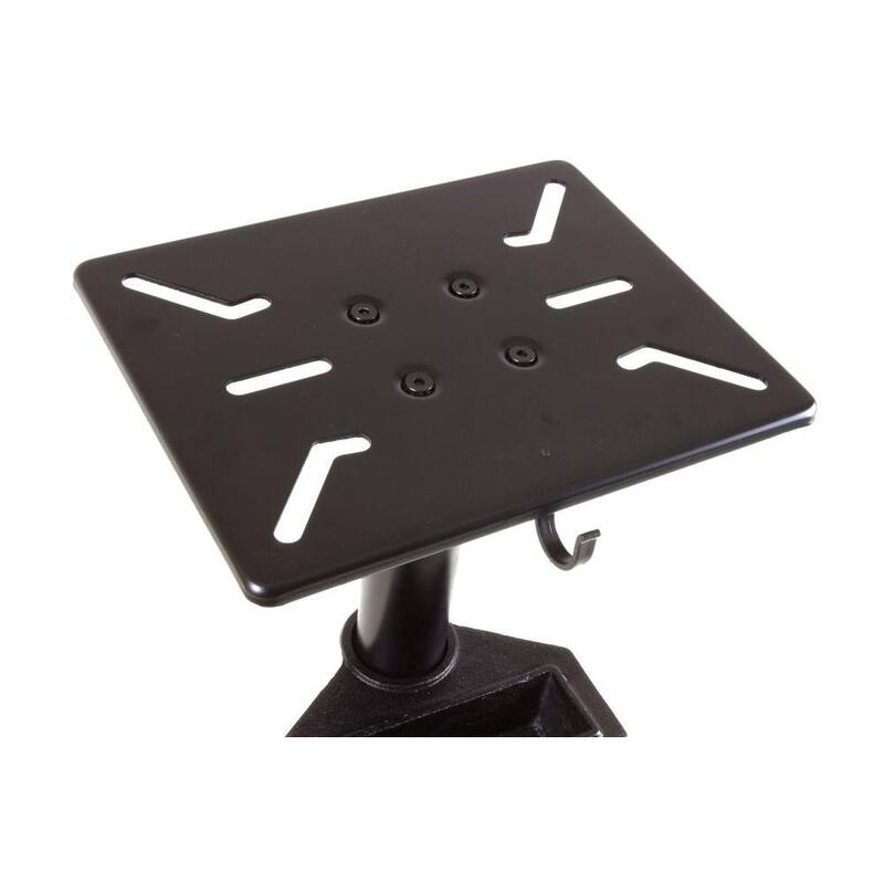 Soporte de pedestal para amoladora de banco de hierro fundido WEN con olla de agua - 4288T.