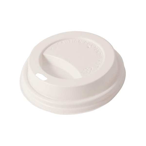 Karat 8 oz White Travel Lid, PK1000 - C-KDL508