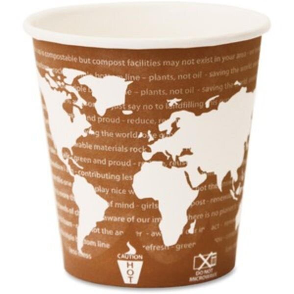 Coolcollectibles 10 oz World Art Hot Beverage Cups, Multi Color, 20PK - CO3767639