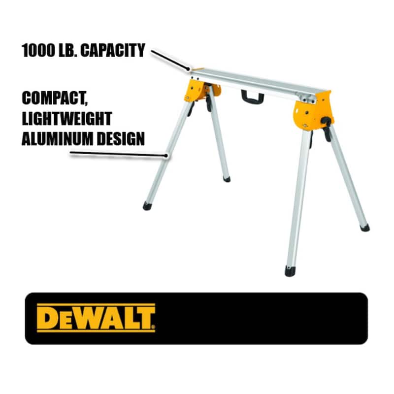 Base de trabajo resistente DEWALT de 15.4 lbs. con capacidad de 1000 lbs. - DWX725