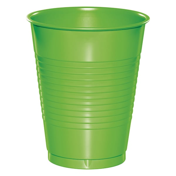 Touch Of Color Fresh Lime Green Plastic Cups, 16oz, 240PK - 28312381