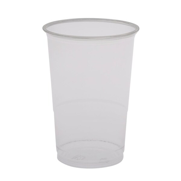 Abena Cups, Cold, Drinking Cup w/ Step, 8.5 Gross Ounces, 3.5" Height, Clear, RPET - 131645