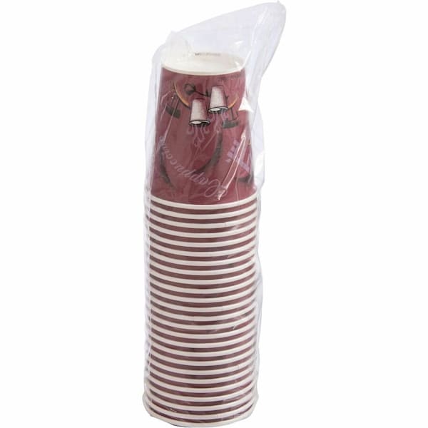 Solo Paper Hot Cups, 10 oz, Bistro Design, 300PK - OF10BI0041