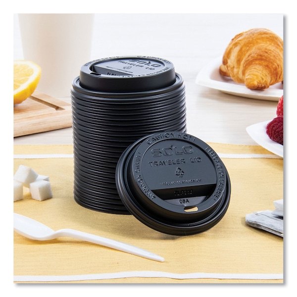 Dart Traveler Drink-Thru Lids, 10-24oz., PK1000 - TLB316-0004