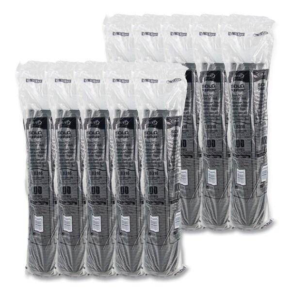 Dart Traveler Drink-Thru Lids, 10-24oz., PK1000 - TLB316-0004