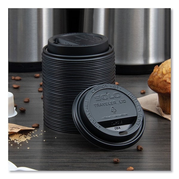 Dart Traveler Drink-Thru Lids, 10-24oz., PK1000 - TLB316-0004