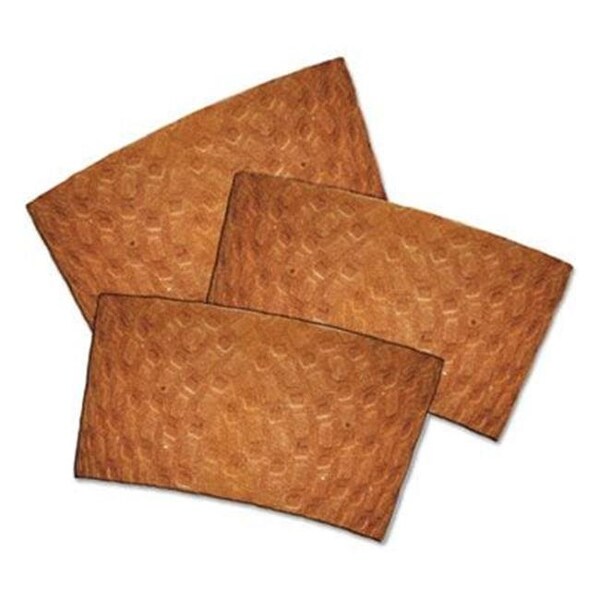 Pactiv Pactiv PCTDSLVBRN Kraft Hot Cup Sleeves for 10-24 oz Cups; Brown - 1000 Per Carton - DSLVBRN
