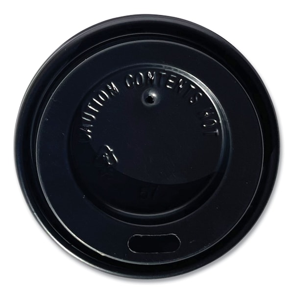 Boardwalk Hot Cup Lids, Fits 4 oz Cup, Black, 1000PK - BWKHOTBL4