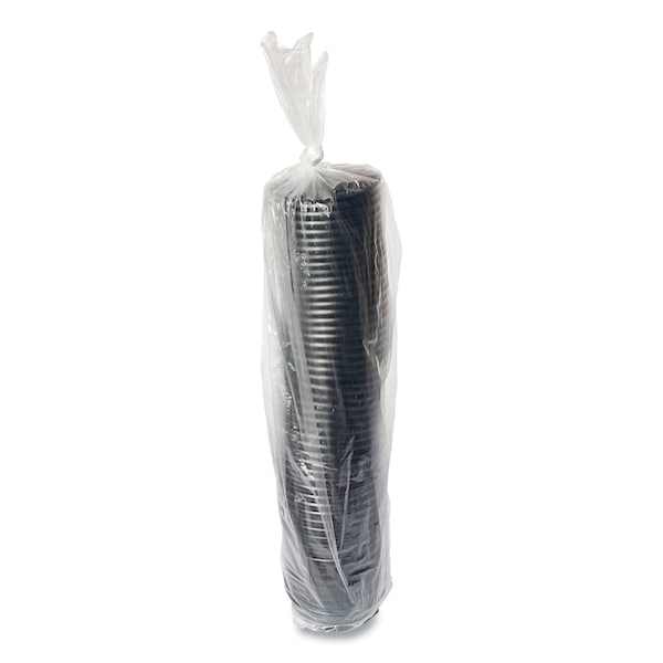 Boardwalk Hot Cup Lids, Fits 4 oz Cup, Black, 1000PK - BWKHOTBL4