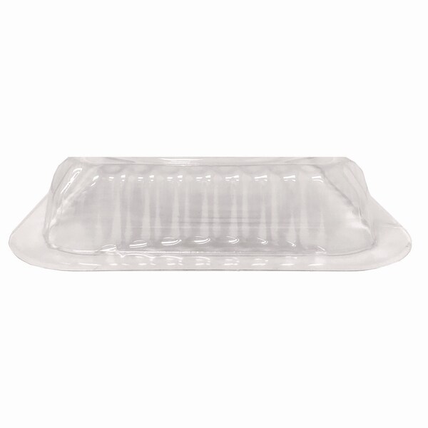 Hfa Plastic Dome Lids, Fits 1 lb Oblong Pan, Clear, 1000PK - 2059DL-1000