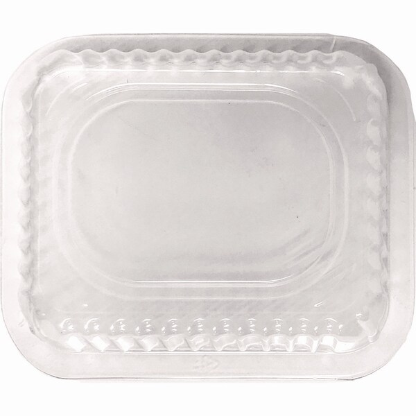 Hfa Plastic Dome Lids, Fits 1 lb Oblong Pan, Clear, 1000PK - 2059DL-1000
