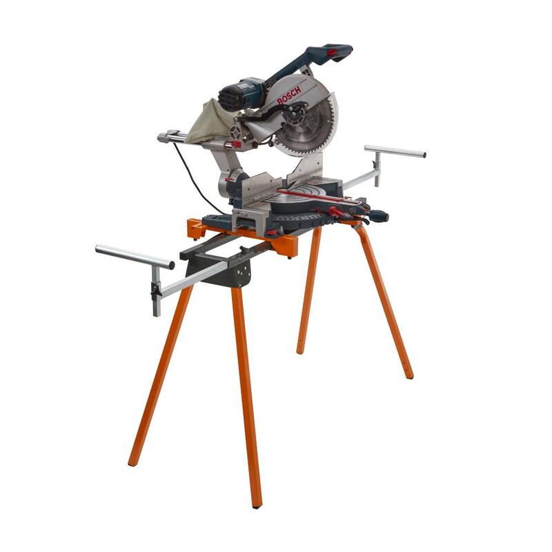 BORA Soporte plegable de sierra ingletadora portátil de acero - PM-4000