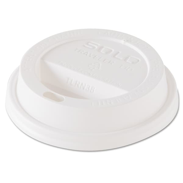 Dart Traveler Dome Hot Cup Lid, Fits 8, PK1000 - SCC TL38R2