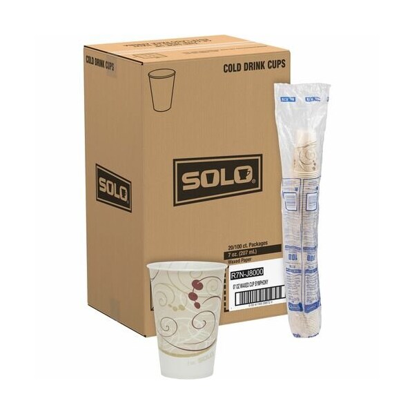 Ors Nasco CUP, PPR COLD WXD, 7OZ, 20PK - SCCR7NJ8000