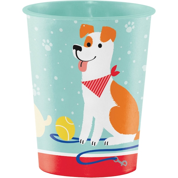 Creative Converting Dog Party Favor Cup, 16oz, 12PK - 336664