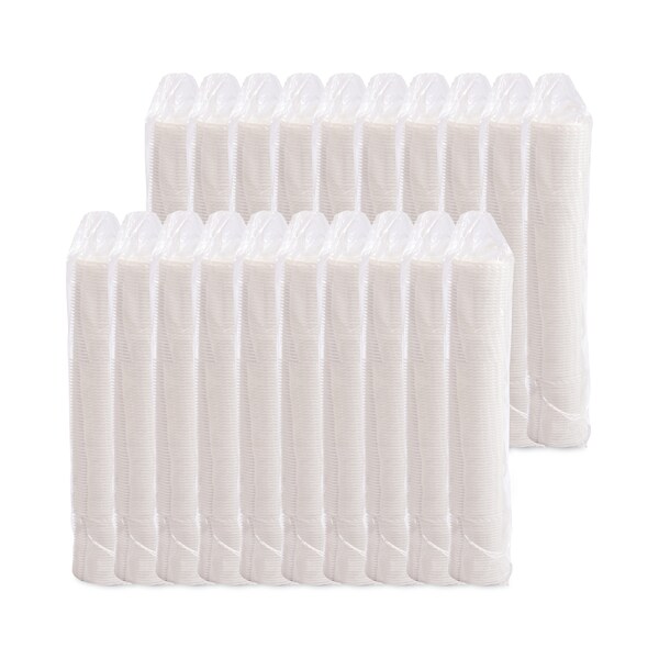 Dart Tab Cup Lids for Foam Cups, PK100 - DLX8R-00007