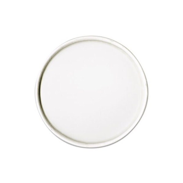 Dart Spiral-Wound Paper Hot Cup Lids, 16oz Cups, White, 20PK - CA16A