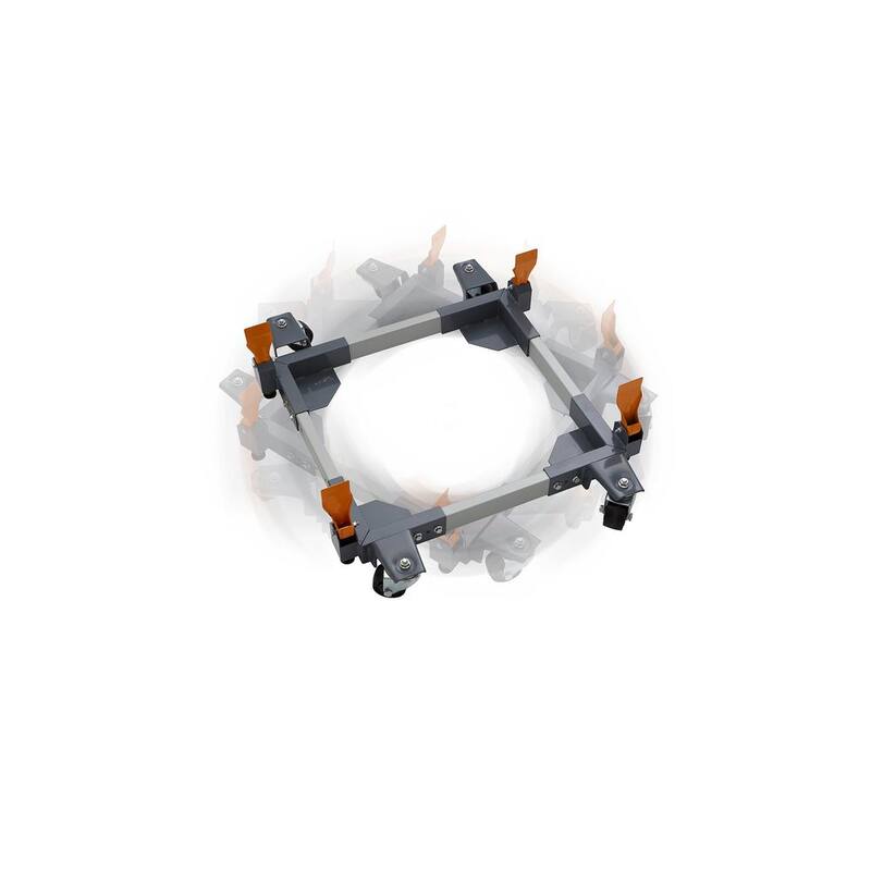 Base móvil universal de acero súper resistente con capacidad de 1500 lb. y giro completo - PM-3550