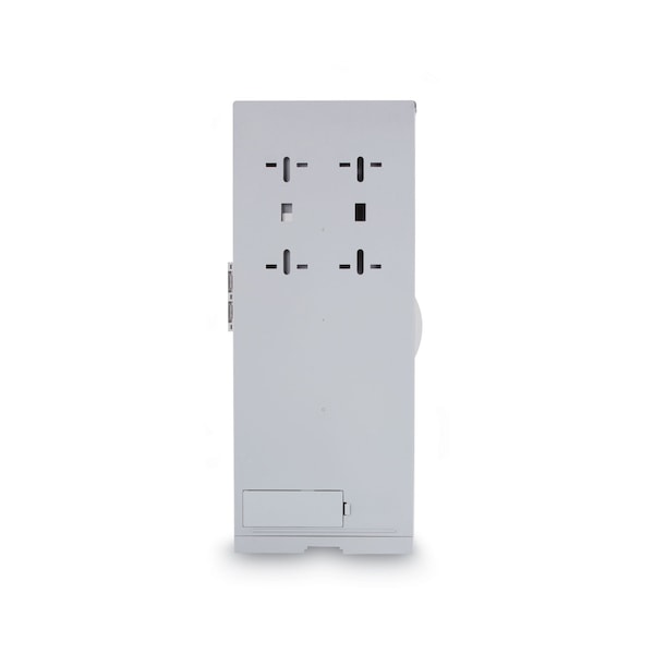 Dixie SmartStock Utensil Dispenser, Spoon, 10" x 8.78" x 24.75", Smoke - SSSPD120