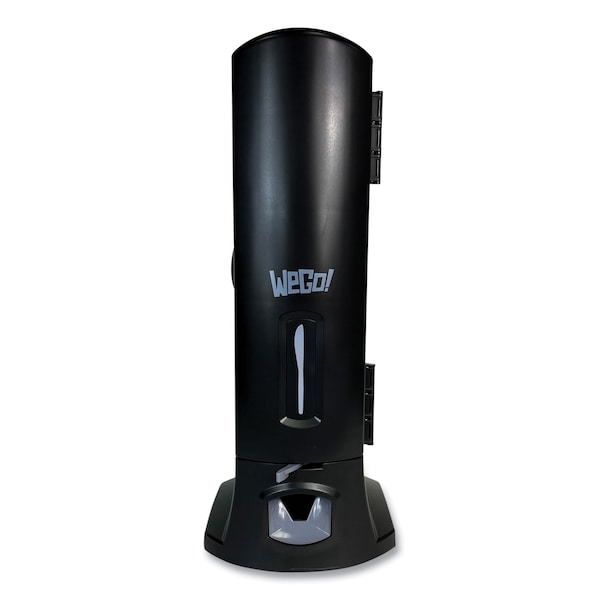 Wego Dispenser, WeGo Utensils, 10.22 x 12.5 x 23.75, Black - 56101100