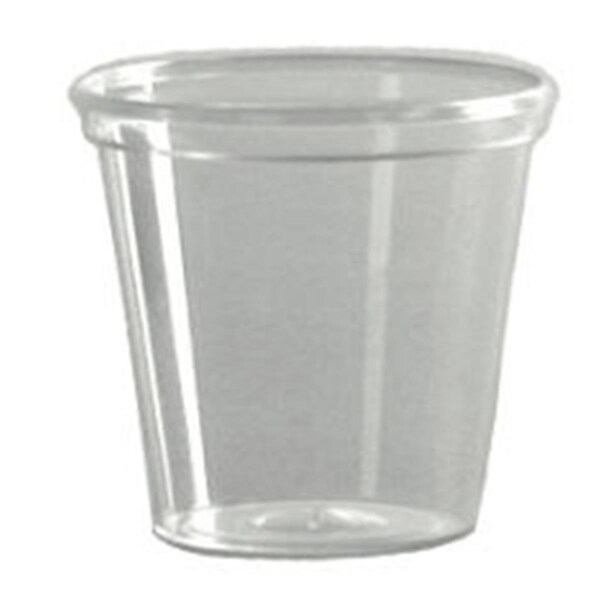 Friends Are Forever P10 Plastic Cup Portion-Shot Glass 1 Oz. 50-50 - Clear - FR3030781