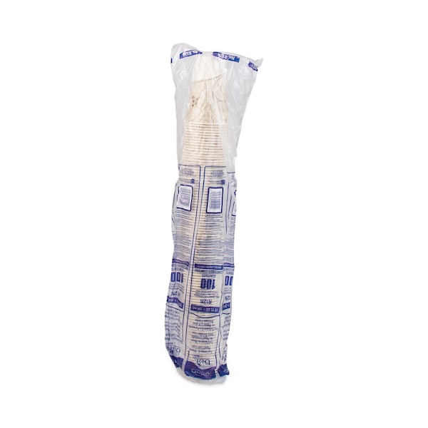 Dart Symphony Treated-Paper Cold Cups, 12 oz, White/Beige/Red, PK2000 - R12N-J8000