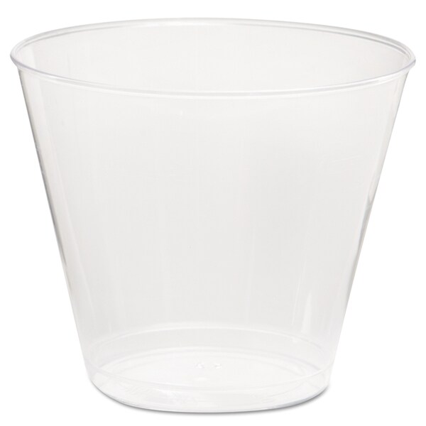 Wna Comet Plastic Tumbler, 5 oz., Clear, Squat, PK1000 - WNA T5S