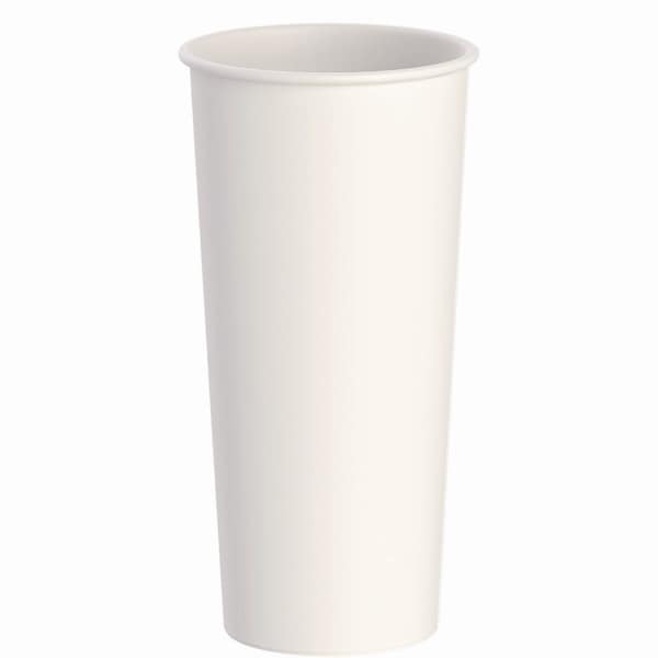Solo Thermoguard Insulated Paper Hot Cups, 24 oz, White Sustainable Forest Print, 600PK - DWTG24W