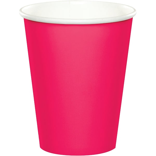 Touch Of Color Hot Magenta Pink Cups, 9oz, 240PK - 56177B