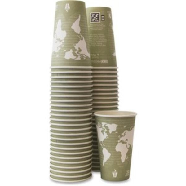 Coolcollectibles 16 oz World Art Hot Beverage Cups, 20PK - CO2488654