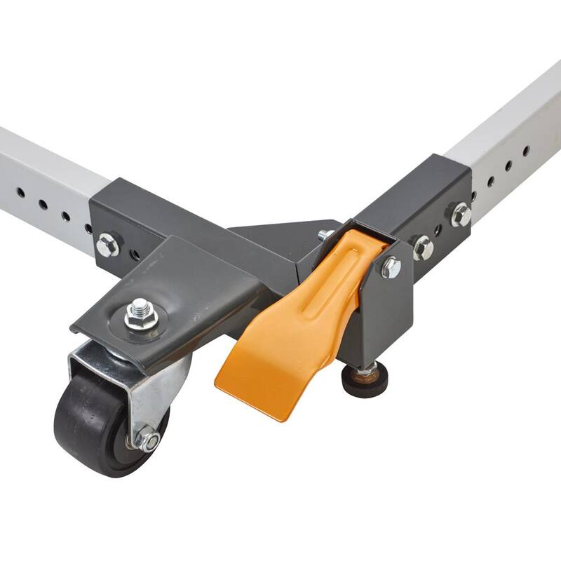 Plataforma móvil universal ajustable para trabajo pesado con capacidad de 1500 lb - PM-3500