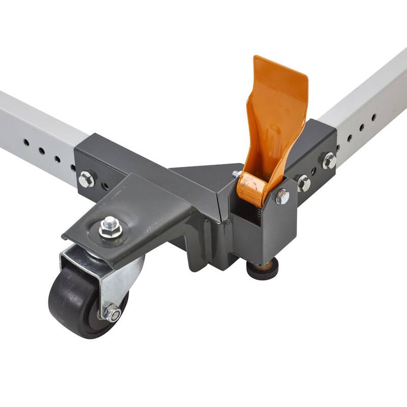 Plataforma móvil universal ajustable para trabajo pesado con capacidad de 1500 lb - PM-3500