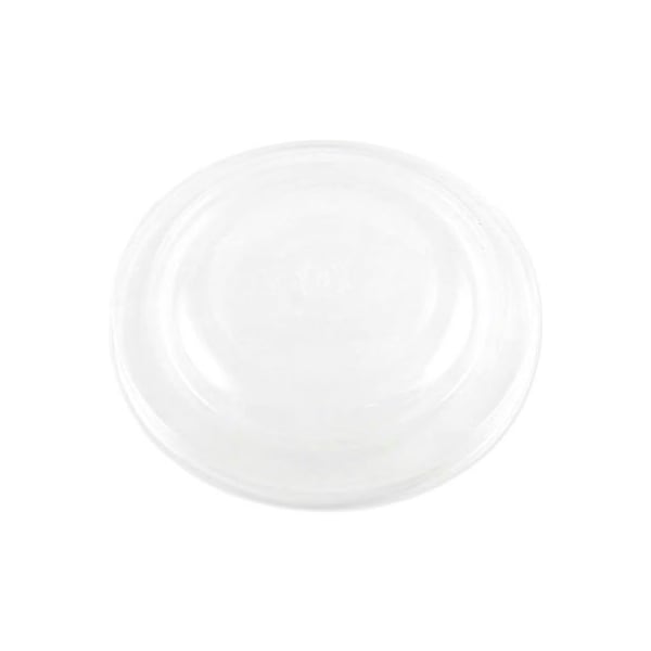 World Centric Fiber Bowl Lids, 7.5in Diameter x 1inH, Clear - BOLCS24