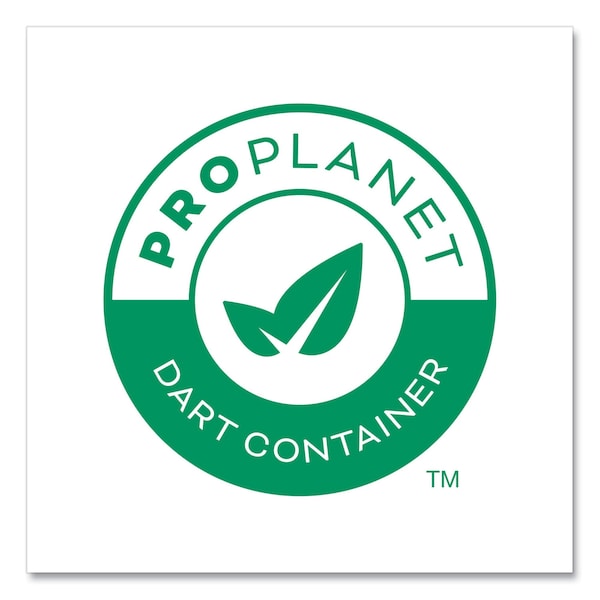 Solo Compostable Paper Hot Cups, ProPlanet Seal, 8 oz, White/Green, PK1000 - 378PLA-PLANET