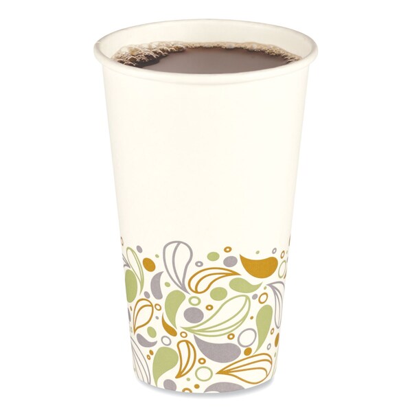 Boardwalk Deerfield Printed Paper Hot Cups, 16 oz, 1000PK - BWKDEER16HCUP