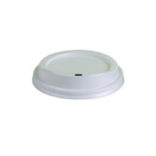 Coolcollectibles Plastic Hot Cup Lid - White - 8 Oz. - CO3040133